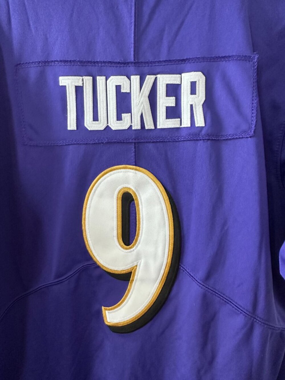 Baltimore Ravens NFL #9 Justin Tucker Medium Nike Football Jersey - Picture 7 of 12